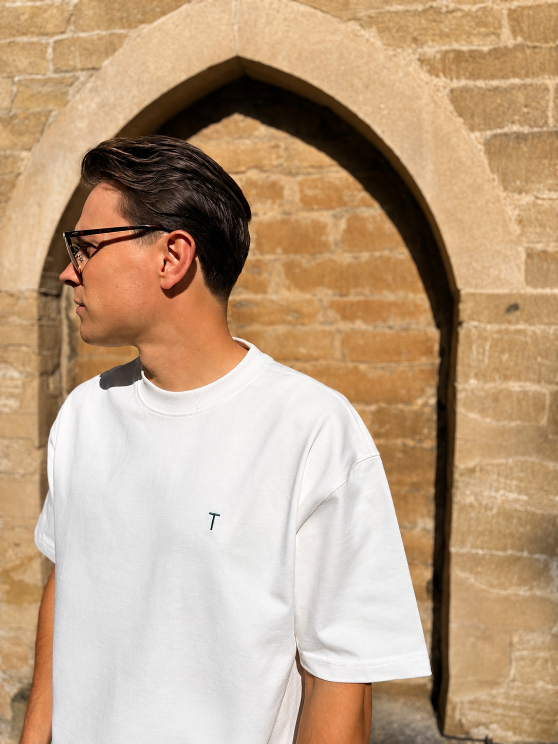 Boxy Oversized T-Shirt - Black