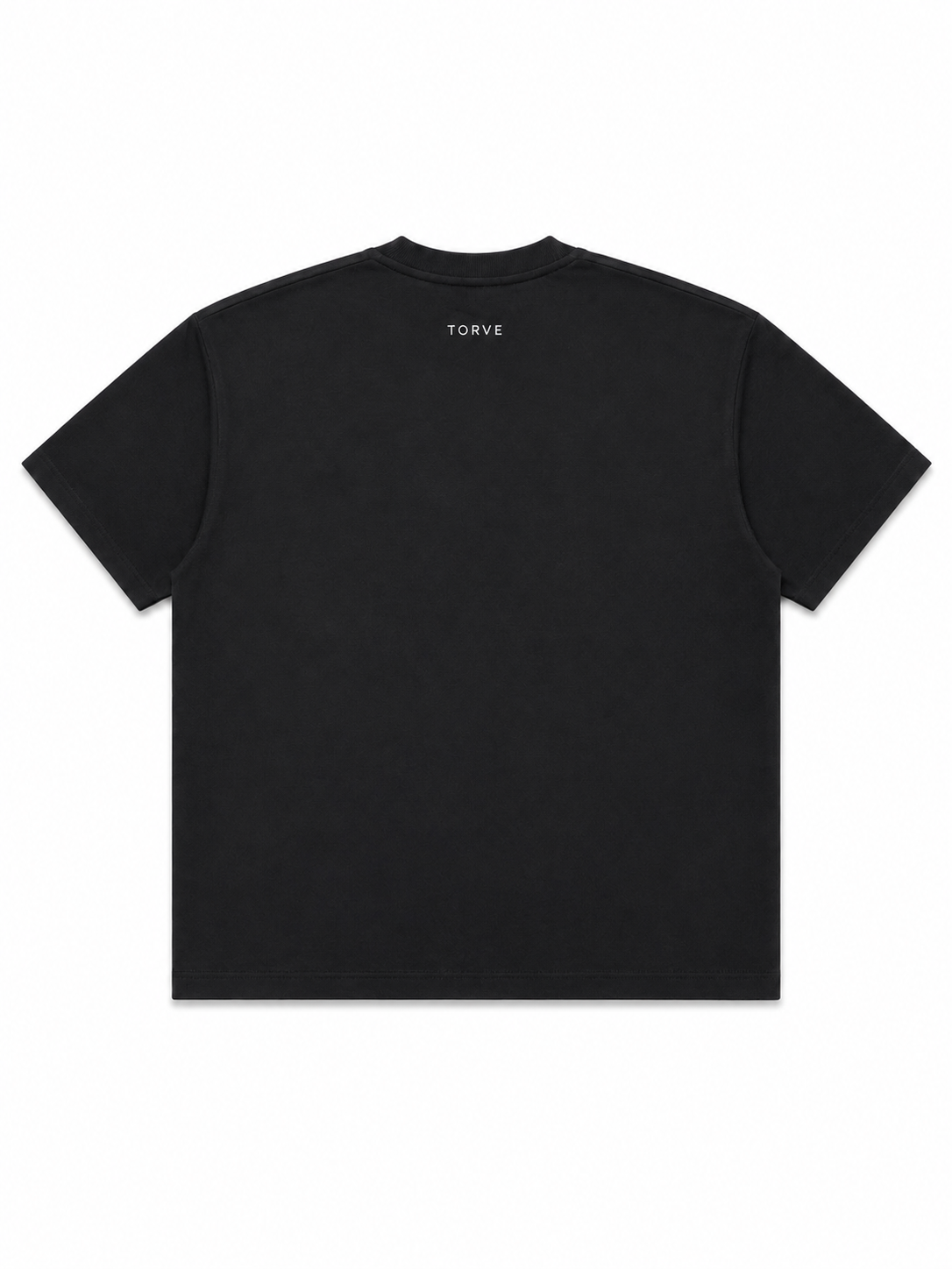 Boxy Oversized T-Shirt - Black